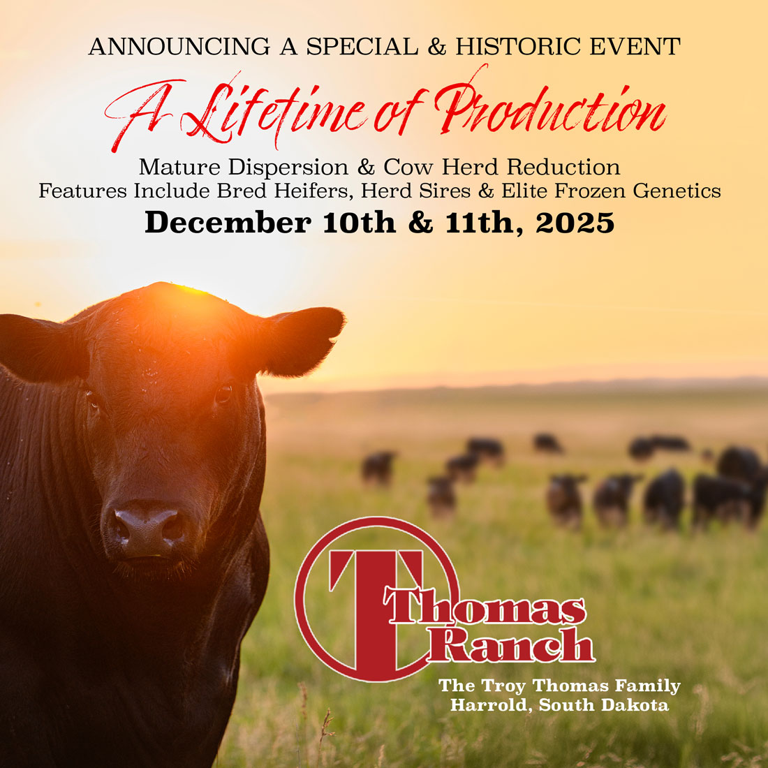 Thomas Ranch "A Lifetime of Production" photo