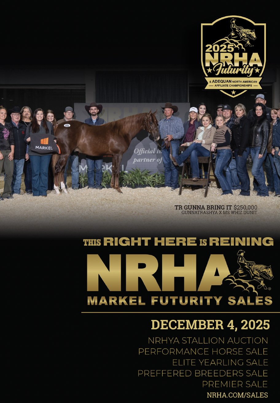 NRHA Markel Futurity Sales photo