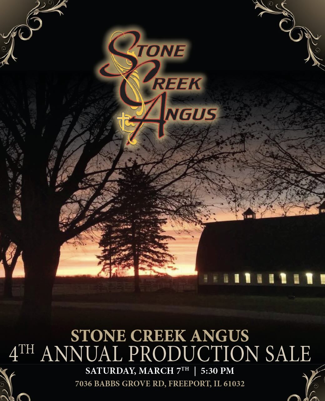 Stone Creek Angus 4th Annual Production Sale photo